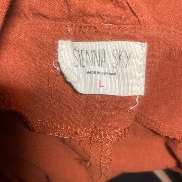 Orange Overalls Juniors Size Large - Picture 4 of 4